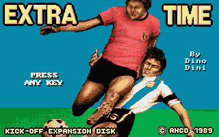Time title screen for Atari ST